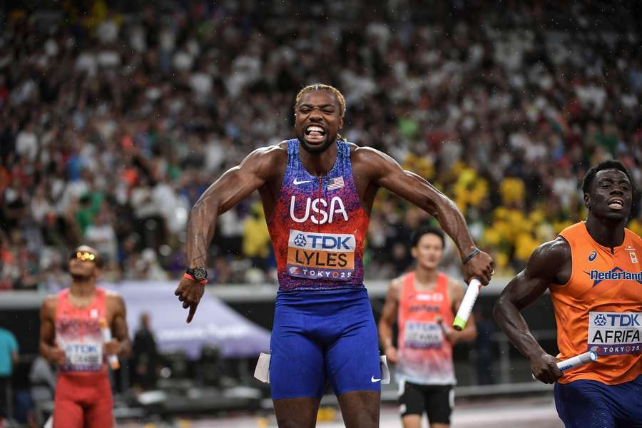 Lyles je olympijským šampionem.