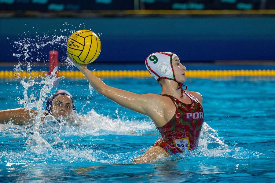 Seleção portuguesa em ação no Europeu