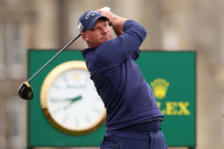 The South African pair lead Englishman Daniel Brown by one shot