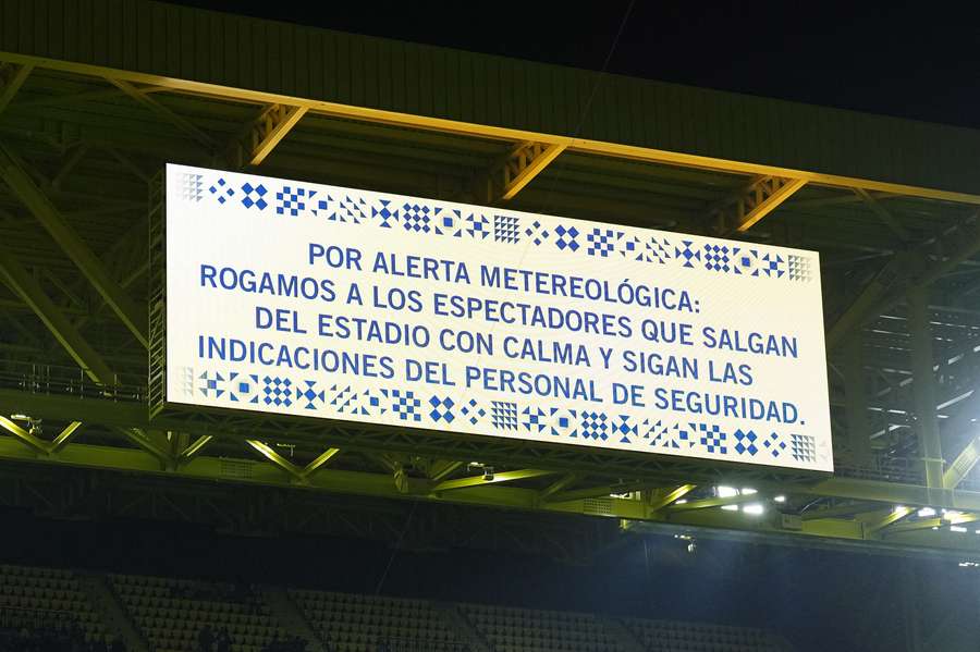 Pas de foot à Villarreal ce soir.