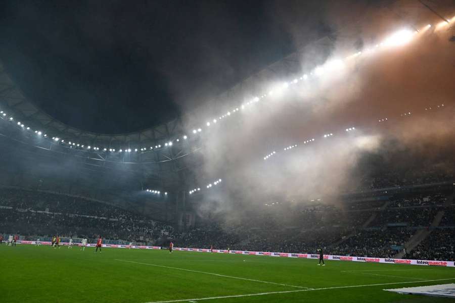 Le Vélodrome contre Rennes dimanche dernier