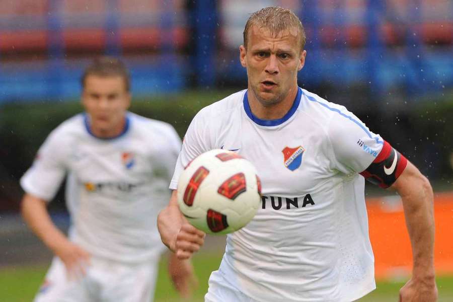 Adam Varadi ještě v dresu Baníku Ostrava. Adam Varadi ještě v dresu Baníku Ostrava.