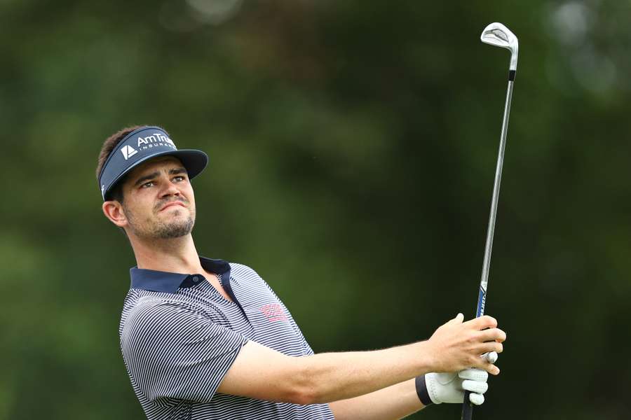 Hossler in action at the PGA Wyndham Championship