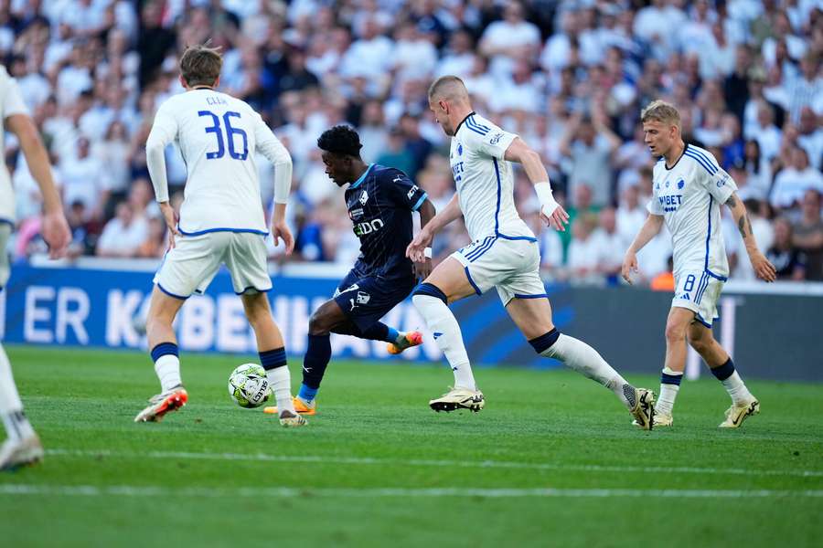 FCK undgår den totale katastrofe mod Randers i europæisk playoff-kamp