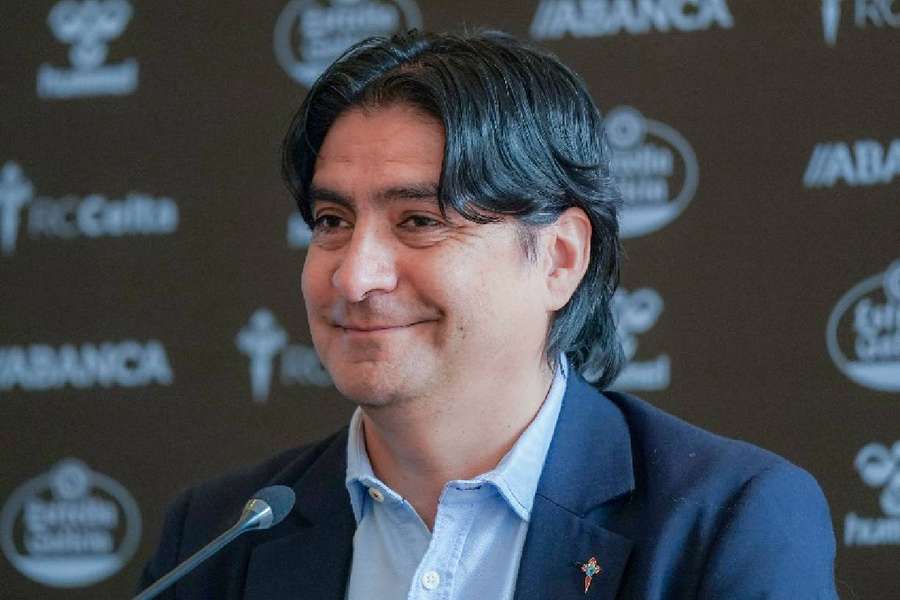 Marco Garcés, director de fútbol del Celta de Vigo