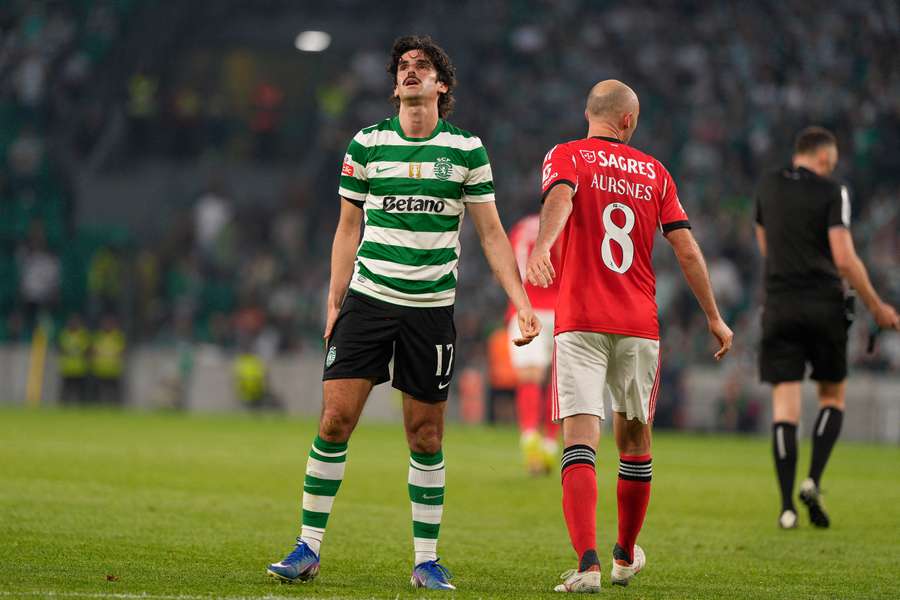 Trincão no dérbi da Segunda Circular Trincão no dérbi da Segunda Circular