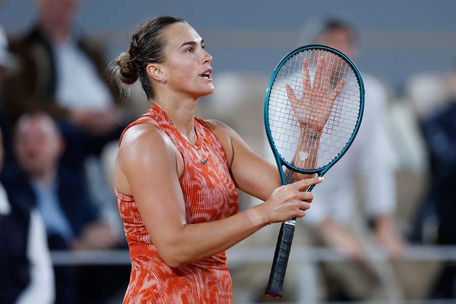 Aryna Sabalenková v prvním kole na French Open ztratila jen tři hry.