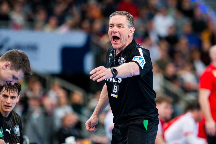 Deutschlands Handball-Bundestrainer Alfred Gislason
