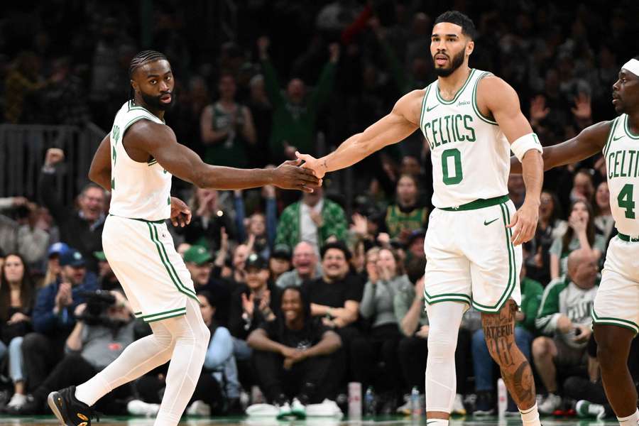 Una dupla que da muchas alegrías a los Celtics.