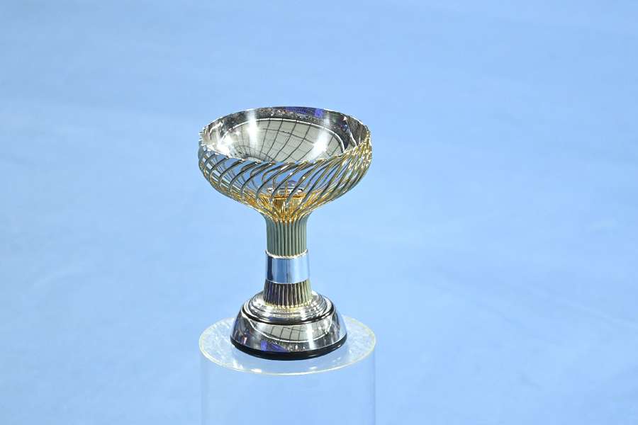 General view of the United Cup trophy