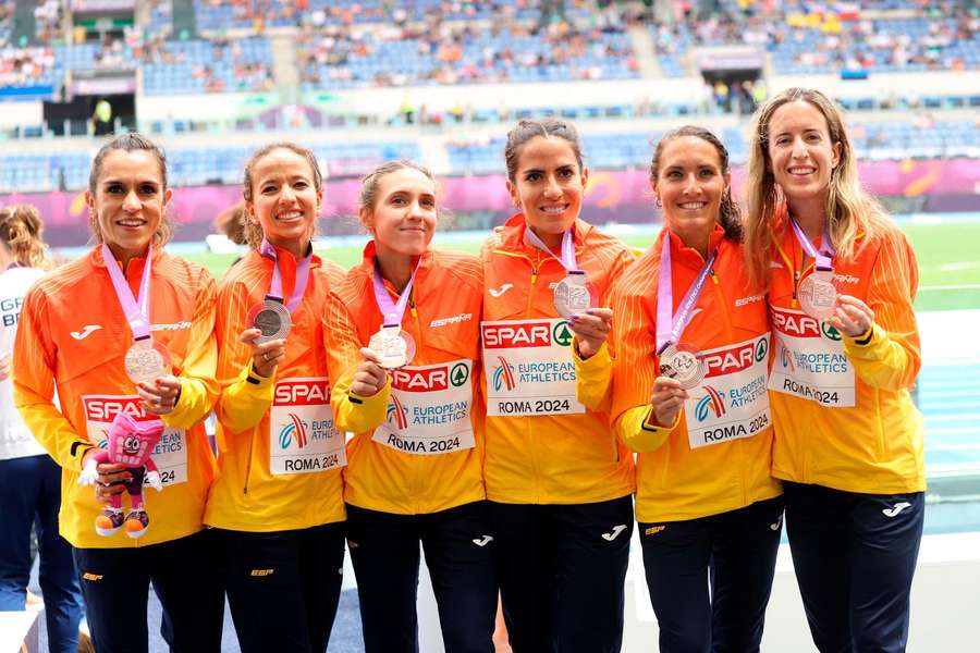 España fue bronce en el Europeo de media maratón de 2024