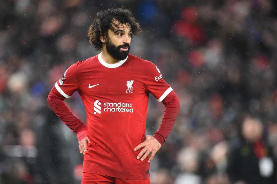 Salah avec Liverpool.