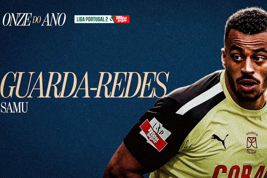 Samu eleito melhor guarda-redes da Liga 2 Samu eleito melhor guarda-redes da Liga 2