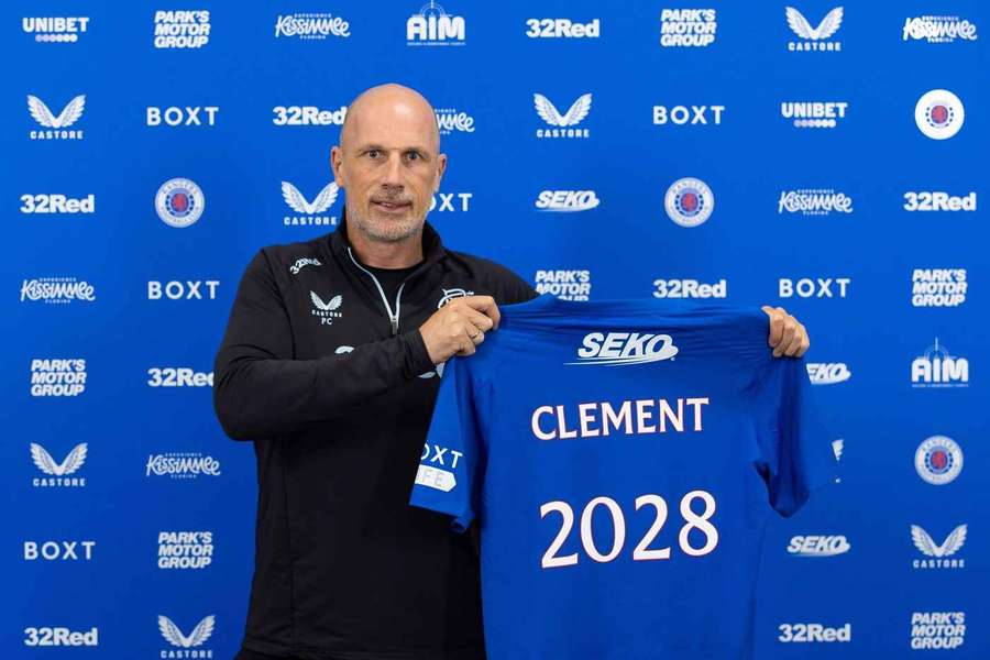 Clement has extended his stay at Rangers