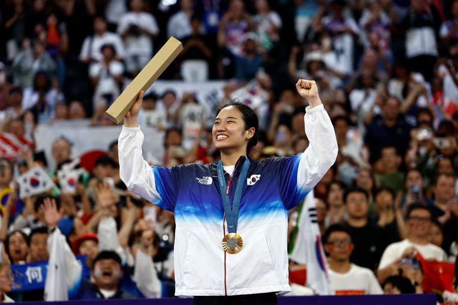 An Se-young, campeona olímpica en bádminton