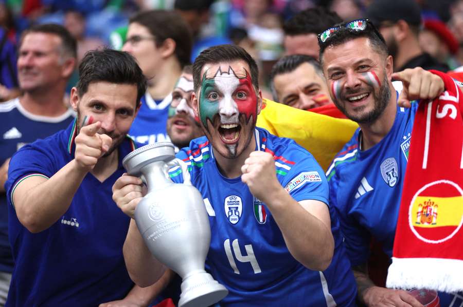 Italië hoopt dat de trofee in huis kan worden gehouden