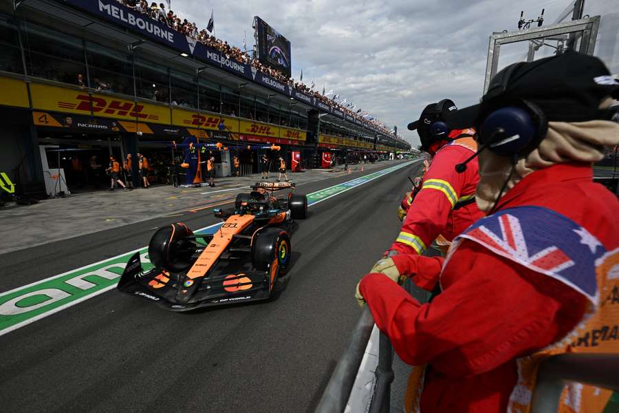 Óscar Piastri, piloto de McLaren