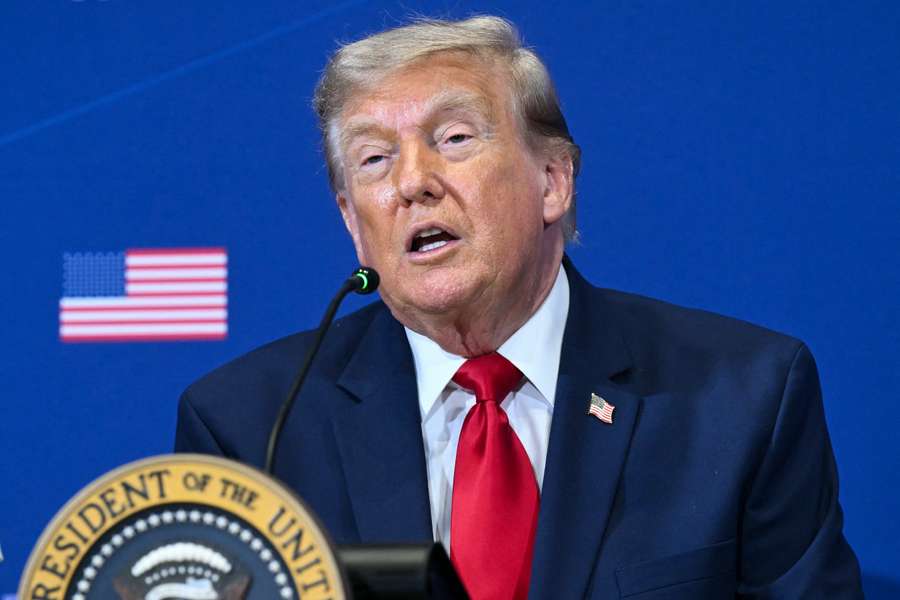 Prezydent USA Donald Trump przemawia na Szczycie Obrony i Innowacji Pensylwanii w US Army War College w Carlisle w Pensylwanii, 15 lipca 2026 r. Prezydent USA Donald Trump przemawia na Szczycie Obrony i Innowacji Pensylwanii w US Army War College w Carlisle w Pensylwanii, 15 lipca 2026 r.
