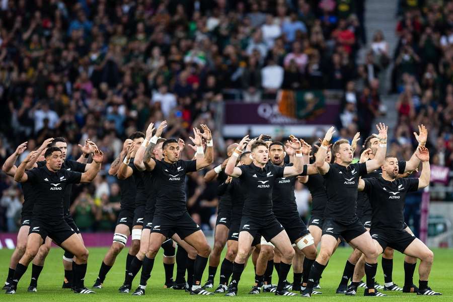 The haka is the fierce war dance which originated to prepare Maori warriors for battle and has since been adopted by New Zealand