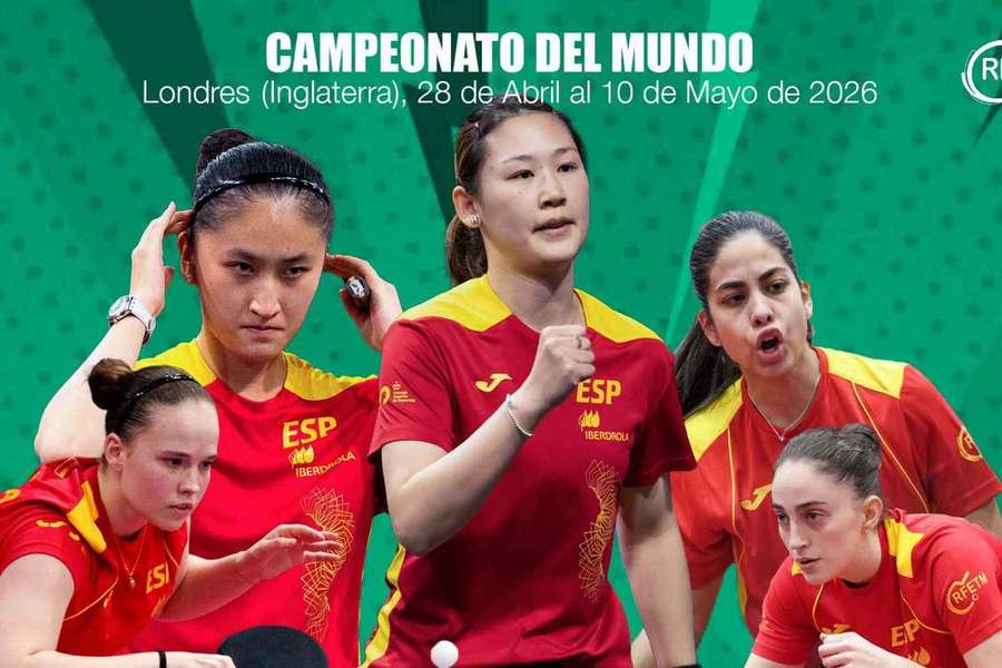 España da sus convocatorias para el Campeonato del Mundo por Equipos de tenis de mesa