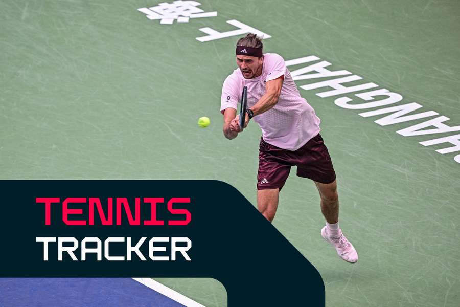 Zverev is in quarter-final action today Zverev is in quarter-final action today