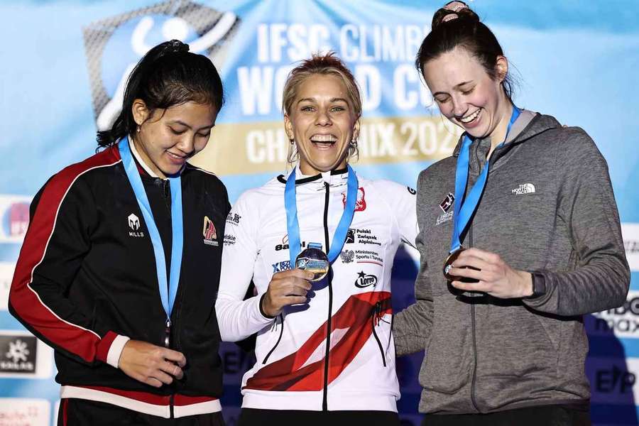Aleksandra Mirosław wygrała PŚ we wspinaczce sportowej w Chamonix i została liderką cyklu