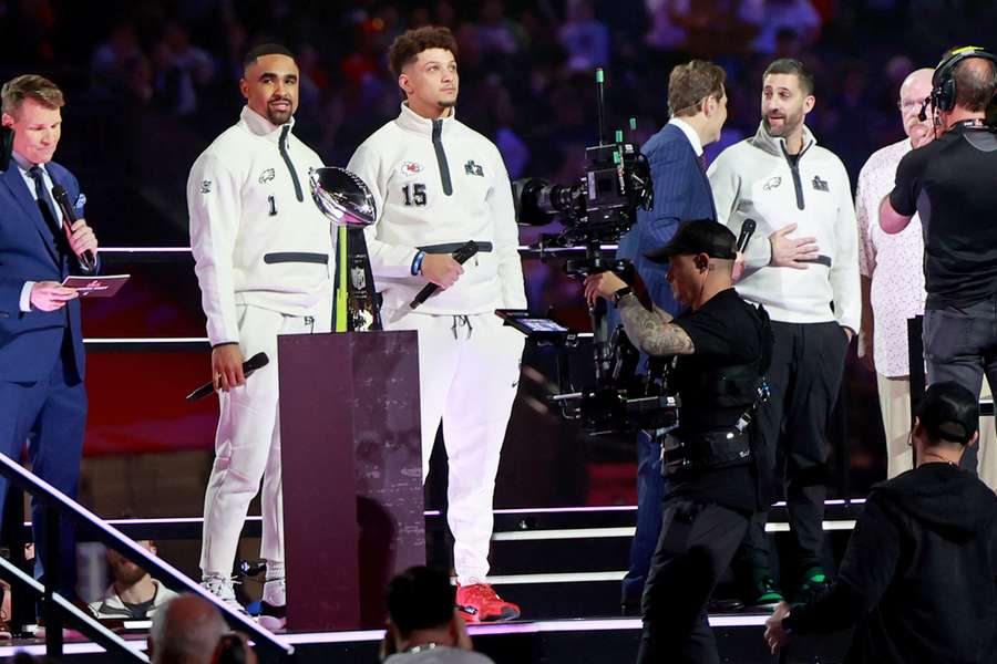 Eagles y Chiefs se presentaron en la Opening Night de la Super Bowl LIX