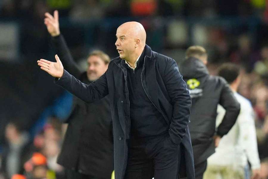 Arne Slot, treinador do Liverpool Arne Slot, treinador do Liverpool