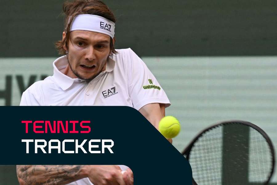 Alexander Bublik is into the Halle decider