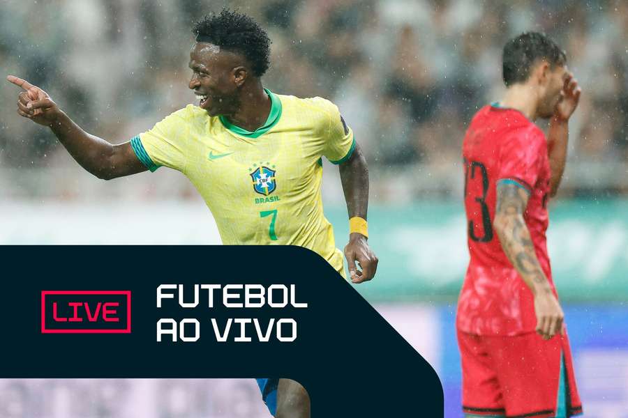 Vini Jr. fechou a goleada do Brasil contra a Coreia do Sul