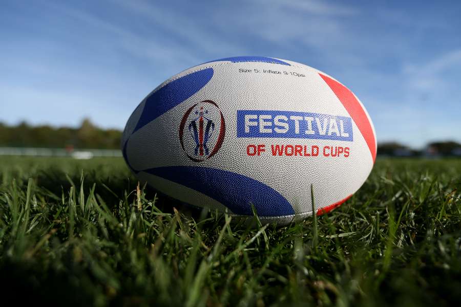 Imagen de archivo de un balón de rugby