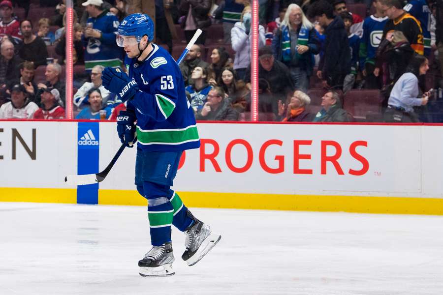 Bo Horvat spent eight and a half years with Vancouver