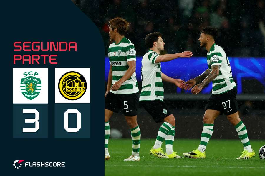 Pedro Gonçalves fez segundo golo do Sporting