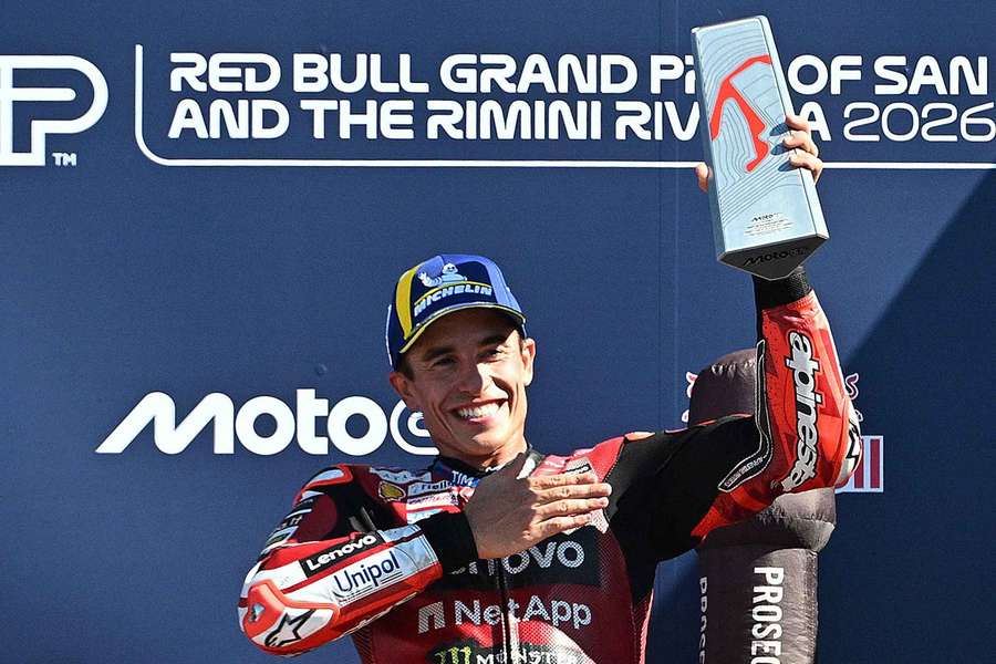 Marc Márquez viene de triunfar en Misano Marc Márquez viene de triunfar en Misano