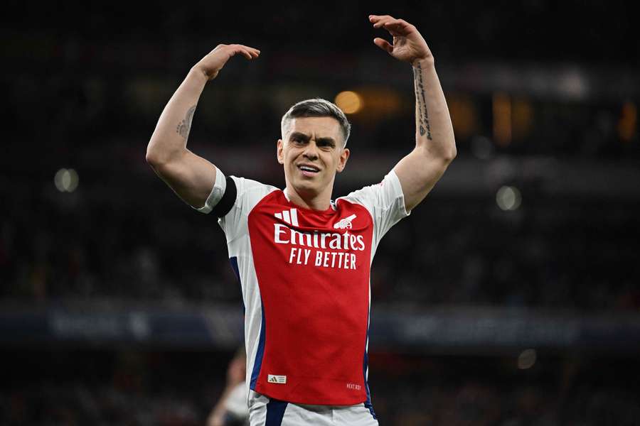 Arsenal's Leandro Trossard is back to full fitness and firing once again