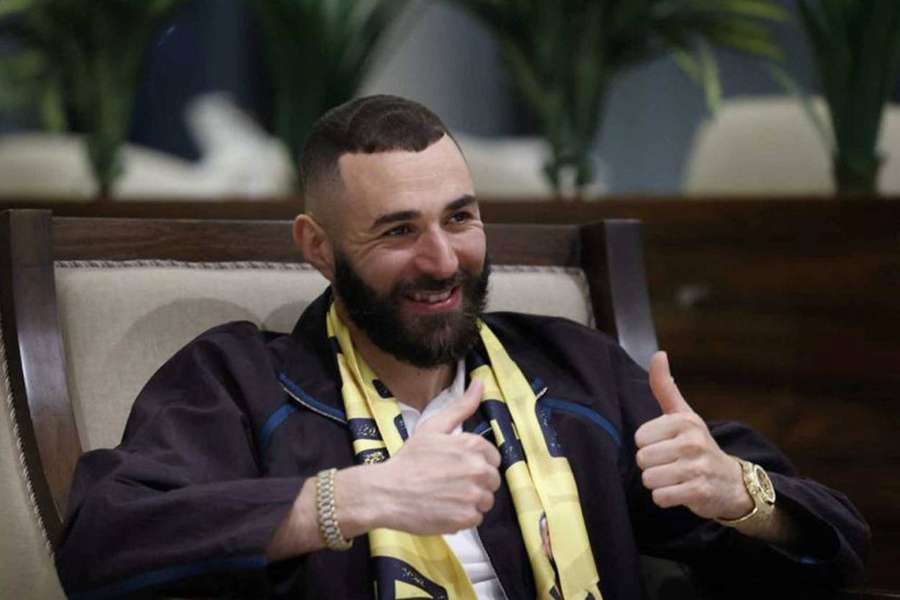 Benzema was Al-Ittihad's first signing since winning the league title 