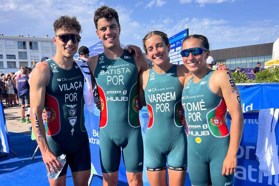 Estafeta portuguesa terminou em quinto lugar