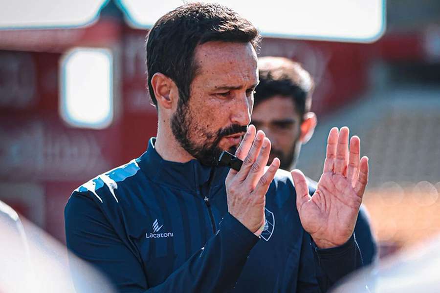 César Peixoto, treinador do Gil Vicente