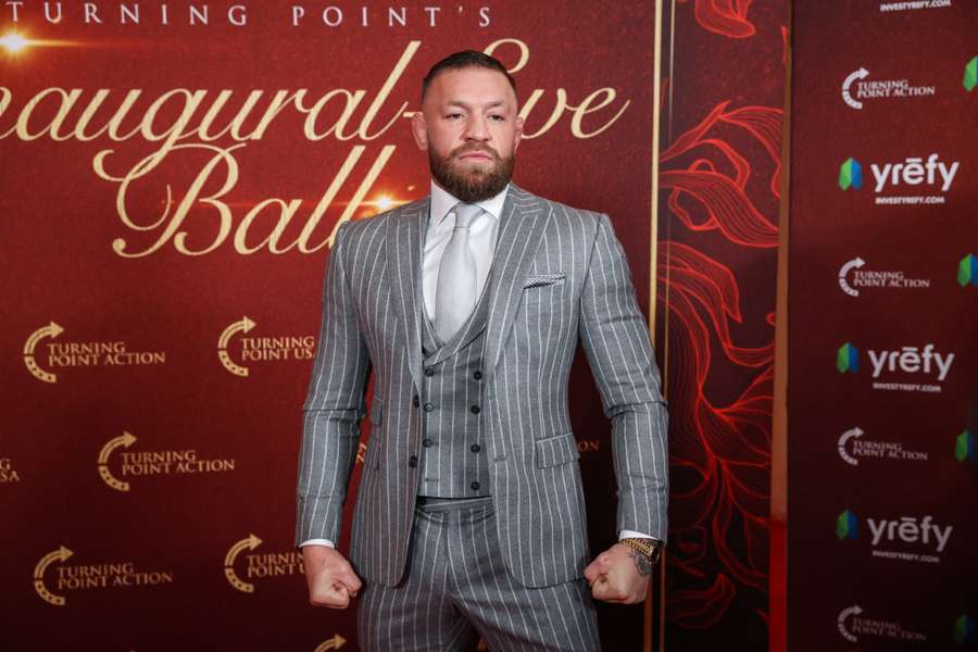 McGregor à Washington en janvier 2025. McGregor à Washington en janvier 2025.