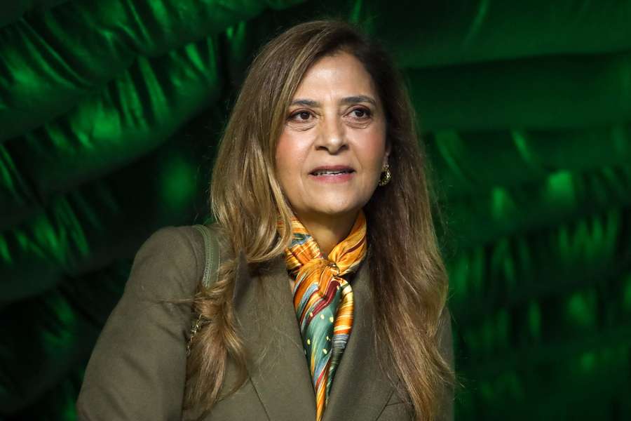 Leila Pereira, presidente do Palmeiras Leila Pereira, presidente do Palmeiras