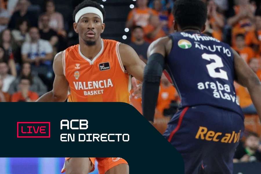 Kam Taylor, ante Kobi Simmons, en el Valencia Basket-Baskonia de la pasada temporada Kam Taylor, ante Kobi Simmons, en el Valencia Basket-Baskonia de la pasada temporada