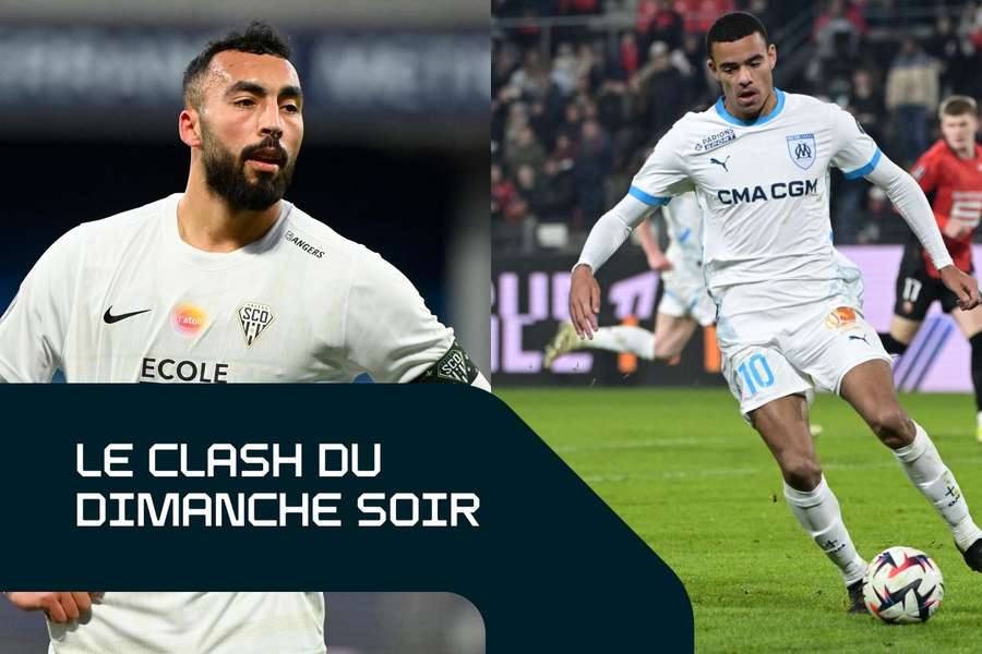 Himad Abdelli face à Mason Greenwood.
