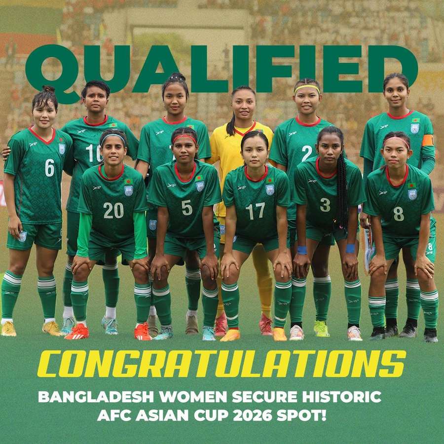 Bangladash reach Asian Cup Bangladash reach Asian Cup