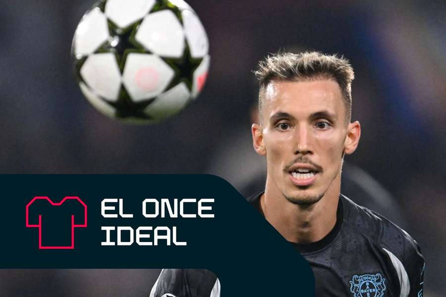 Grimaldo se ubica en el lateral izquierdo del once ideal.