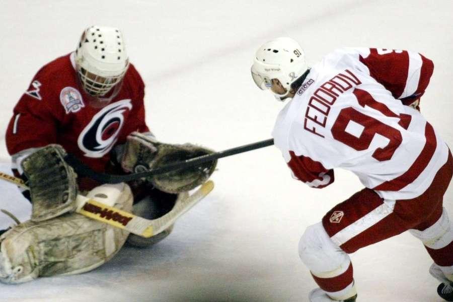 Fjodorov zářil hlavně v dresu Red Wings.