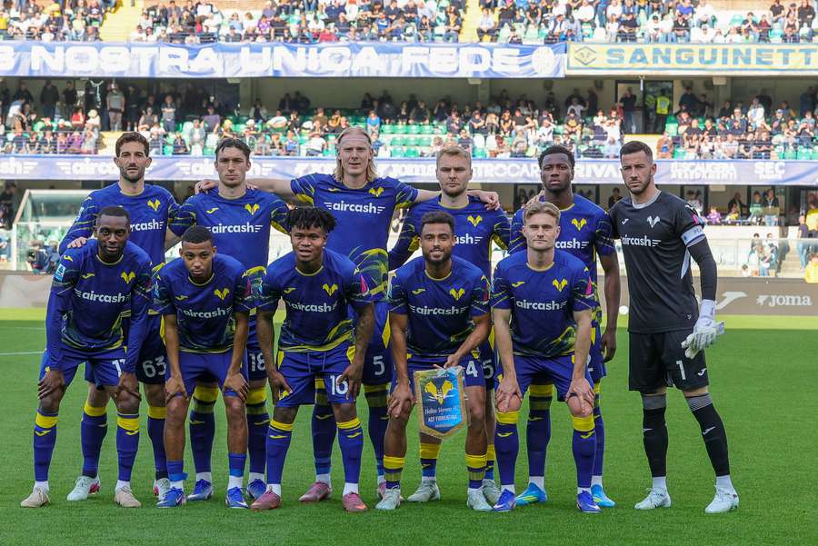 L'ultima formazione dell'Hellas L'ultima formazione dell'Hellas