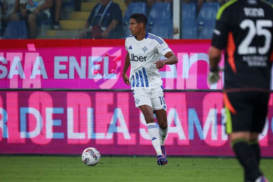 Raphael Varane, în partida de Cupă dintre Como și Sampdoria