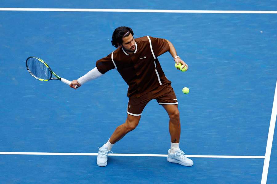 Alcaraz compite en el US Open