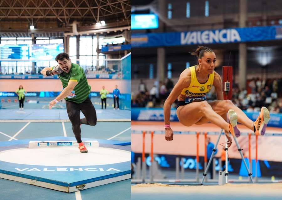 Miguel Gómez y María González, oro en peso y triple salto