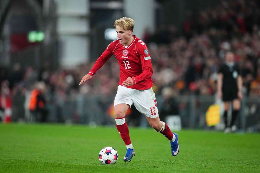 Victor Froholdt je jedním z nejmladších hráčů Dánska.